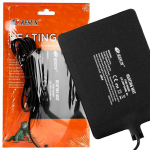 &Scaron;ildymo kilimėlis ropliams, &scaron;unims, katėms, pauk&scaron;čiams, augalams, Resun Heating Mat, atsparus vandeniui, lipnus, PVC, 8W, 15x20 cm