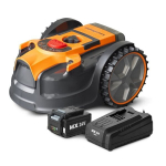 Robotas vejapjovė 24V 4Ah