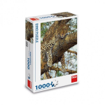 Dinozaurų dėlionė, 1000 detalių, leopardas