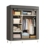 Laisvai pastatoma spinta, 170 x 105 x 45 cm, 105CM-N-105Z-Rudos susukamos durys