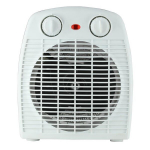 Ventiliatorinis &scaron;ildytuvas 2000W baltas 328984