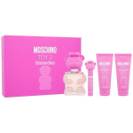 Toy 2 Bubble Gum Gift Set EDT 100 ml, mini EDT 10 ml, shower gel 100 ml, and body lotion 100 ml.