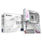 GIGABYTE Z890 A ELITE X ICE ATX pagrindinė plok&scaron;tė - Socket 1851 - Thunderbolt 4 - LAN 2.5 GbE - Wi-Fi 7/Bluetooth 5.4