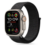 TECH-PROTECT NYLON APPLE WATCH 6 | 7 | 8 | 9 | 10 | SE | ULTRA 1 | 2 (44 | 45 | 46 | 49 MM) JUODAS