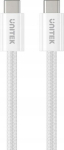 Unitek Usb-c Pd 100w 1m magnetinis susukamas laidas baltas