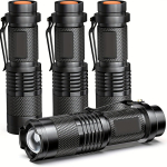 Mini LED žibintuvėlių komplektas, 4vnt