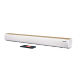 Thomson SB401BT balta ir medžio apdailos garso juosta