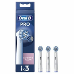 Oral-B Pro Sensitive Clean &scaron;epetėliai dantų &scaron;epetėliui, 3 vienetų pakuotė