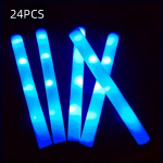 LED liuminescenciniai stulpeliai &scaron;ventėms, 24 vnt