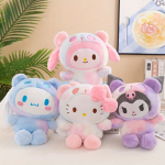 Pliu&scaron;inis žaislas Hello Kitty Kuromi ir Cinnamoroll