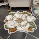Boho vintage kilimas - nesisėja, netepa, storas kilimėlis, 100x100cm / 39,3x39,3 colio