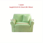 Vienvietė Tampri Sofa Užvalkalas, Viso Dizaino Apsauga,  Žalias