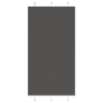 Plisuota žaliuze juoda 110x200 cm audinio plotis 109,4 cm