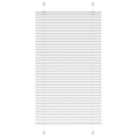 Plisuota žaliuze balta 80x150 cm audinio plotis 79,4 cm