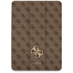 Guess GUFC11PM24PS4SGW iPad Pro 11" 2024 brązowy|brown Magnetic 4G Big Logo