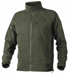 Vyri&scaron;kas flisinis džemperis Helikon-Tex Alpha Tactical, Olive Green