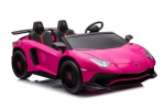 Elektromobilis vaikams Lamborghini XXL A8803 24V, rožinis