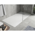 Stačiakampis du&scaron;o padėklas Mexen Hugo SMC, 170 x 80 cm, White+Inox