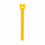 Daugiafunkciniai Velcro tvirtinimo dirželiai Bradas TC, 12 x 150 mm, 10 vnt, yellow
