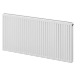 Radiatorius Mexen CC21, 400 x 400 mm, pajungimas i&scaron; apačios per vidurį, 371 W, baltas