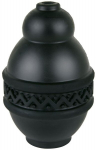 Interaktyyvus žaislas Pet Toys Snack Cone, M, 7,7x7,7x15 cm, juodas