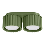 Sollux Lighting lubinis &scaron;viestuvas Aura 2, alyvuogių žalios spalvos