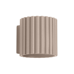 Sollux Lighting sieninis &scaron;viestuvas Aura, taupe spalvos