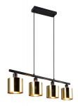 Pakabinamas &scaron;viestuvas Trio Rl Jason R36304079, 4x E14, 10w, auksinis