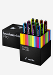 Teptukiniai markeriai Karin Brushmarker PRO Neon Colours 12 spalvų
