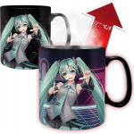 Hatsune Miku puodelis su kar&scaron;čio efektu, 460 ml