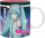 Hatsune Miku puodelis 320 ml - Cyberpunk stilius