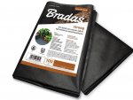 Agrotekstilė nuo piktžolių Bradas, 100 g/m&sup2;, 0,6 x 5 m, neaustinė, juoda