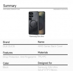 Dux Ducis Aimo Mag Samsung S26 Ultra, suderinamas su MagSafe
