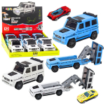 Automobilis visureigis su automobiliuku ir efektais (1 vnt.)
