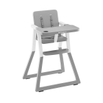 Tulano Morsel 25 grey-white maitinimo kėdutė 2in1 &ndash; reguliuojamas padėklas, pilka/balta