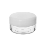 Plastikinis indelis kosmetikai su dangteliu, 10 ml