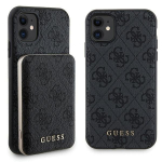 Guess rinkinys: dėklas + Powerbank 5000mah Magsafe Iphone 11, juodas