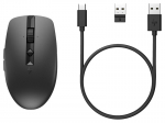 Belaidė Hp 710 biuro pelė, 3000 Dpi, Bluetooth, įkraunama