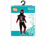 Vaikų kostiumas "ninja", dydis 92/104 cm