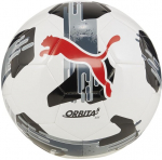 Puma Futbolo Kamuolys Orbita 6 Ms White Black 084335 02
