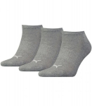 Puma vyri&scaron;kos kojinės, 3 poros &bdquo;Cushioned Sneaker&ldquo; 907942*03, pilka 8720245028875