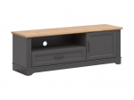 TV staliukas Black Red White Tolmin, juodas