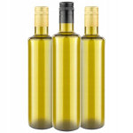 10x Stiklinės 500ml "dorica" butelės alyvuogių aliejui, sultims