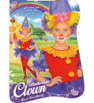 BALLERINA CLOWN (leotard with tutu, hat)