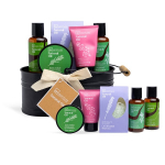 Kūno ir vonios rinkinys IDC Institute Natural Oil Body Spa, 5 vnt.