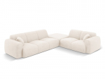 U formos mink&scaron;tas kampas Micadoni Home Nolio, Light Beige
