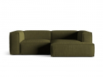 L formos mink&scaron;tas kampas Micadoni Home Nuria, Moss Green Melange