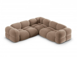 L formos mink&scaron;tas kampas Micadoni Home Loretto, Dark Beige