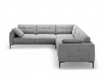 L formos mink&scaron;tas kampas Micadoni Home Bemy, Grey
