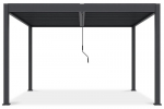 Pavėsinė Pergola ELEGANCE DUO 4x4, juoda